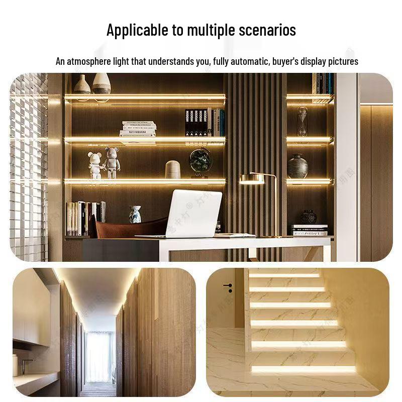 Aisle Wireless Motion Sensor Waterproof LED Strip Light for Hallway and Staircase