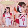 Cosplay Halloween Milky China Kids 120cm Girls Red [Clearstone]