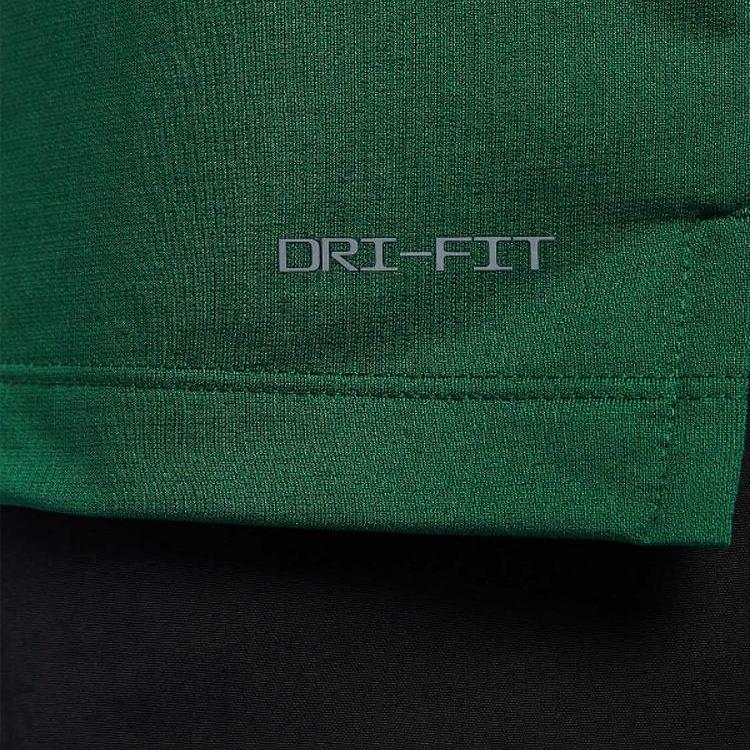 Nike Dri-Fit Fashion Soft Quick-Dry Short Sleeve Regular T Shirt Women Tops Canyon-Green IB8748-341