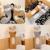 Cap Shiba Sleeping Inu Dog Plush Toy Stuffed Pillow Animal Doll Decor Bedroom