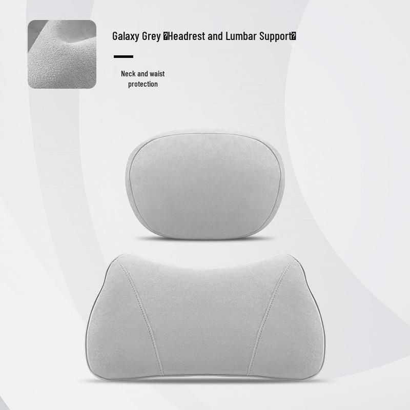 Подушка для подголовника и поясничной поддержки, совместимая с Xiaomi SU7/YU7 - Аксессуар для интерьера автомобиля