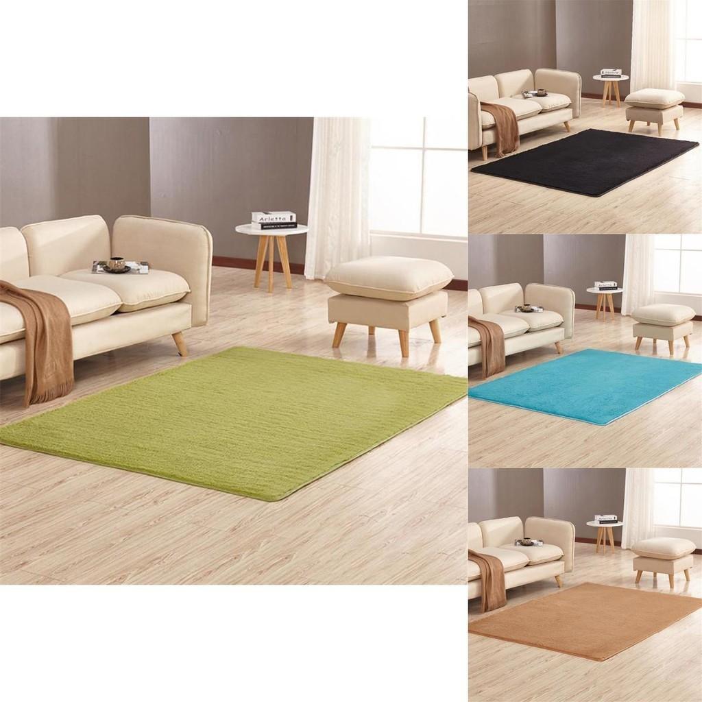 Super Soft And Solid Shaggy Rugs Perfect For Bedroom And Dining Room Comfort