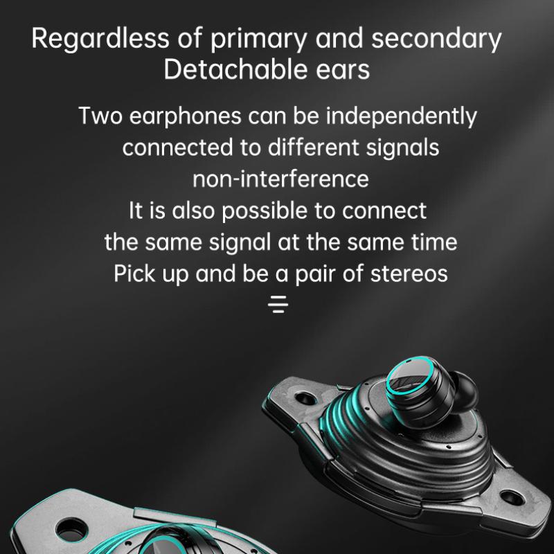 Новый продукт Bluetooth-гарнитура TWS с шумоподавлением и низкой задержкой в ​​ухе Bluetooth-гарнитура с сенсорным номером