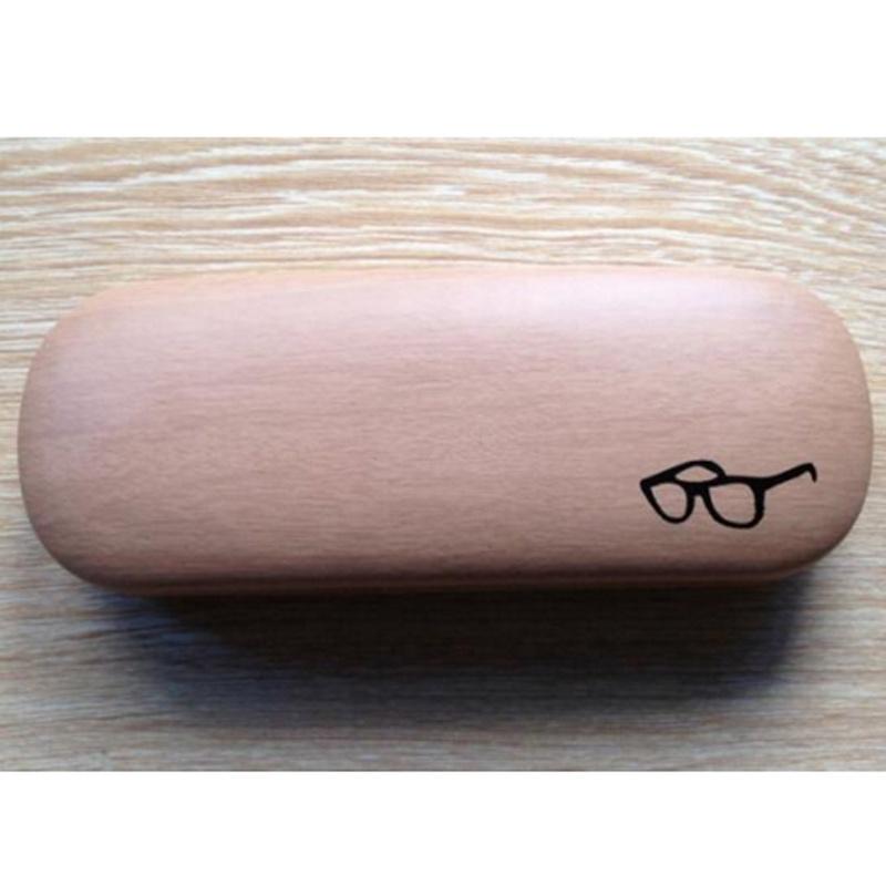 Прочный жесткий футляр для очков, деревянная коробка для солнцезащитных очков, унисекс, высокое качество, портативный, полезный, 1 шт., складные аксессуары, держатель для очков