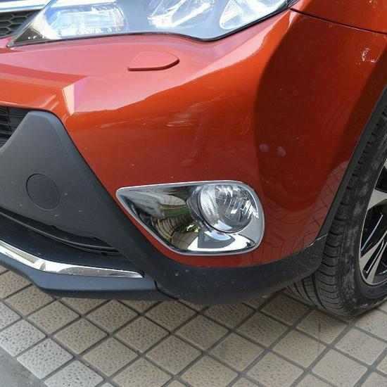 Подходит для 12-15 Toyota RAV4: Чаша двери, Задняя накладка, Крышка противотуманной фары, Внешняя отделка.