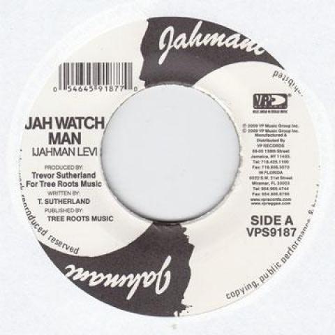 7-дюймовая пластинка IJAHMAN LEVY Jah Watch Man Africa Is Calling VPS9187 Jahmani USVP U 1979 US Reggae Ska Dub Б/у