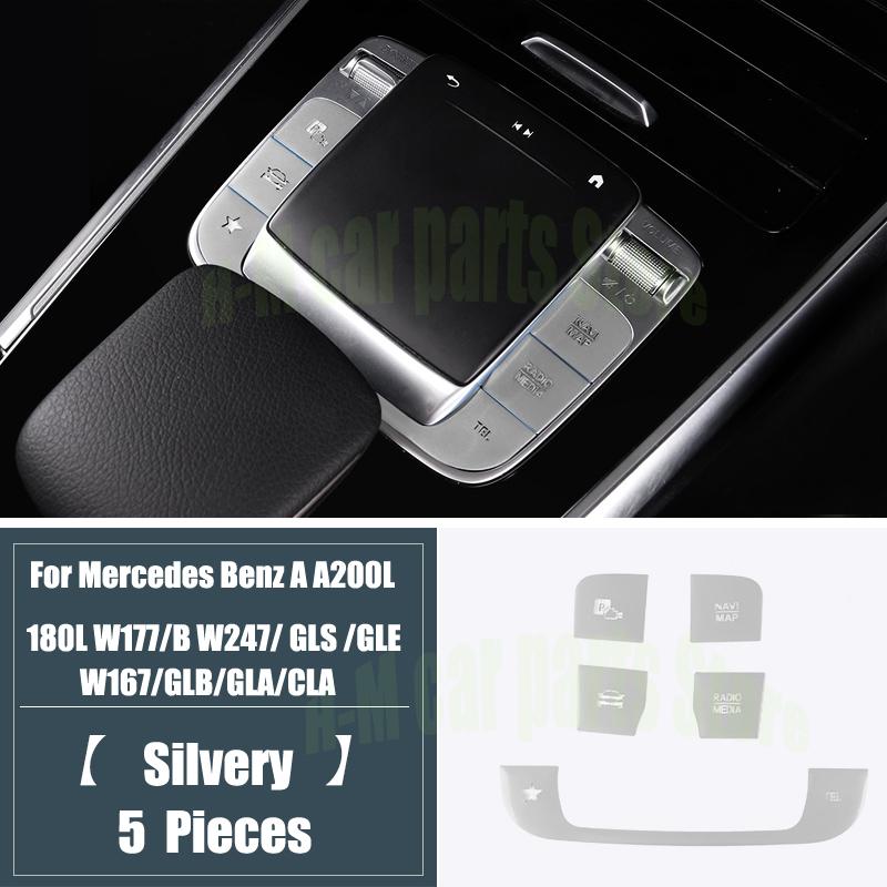 Стайлинг автомобиля для Mercedes Benz A Class W177 GLE W167 GLB, интерьер, автоматический запуск, остановка двигателя, кнопки переключателя, наклейки на крышку