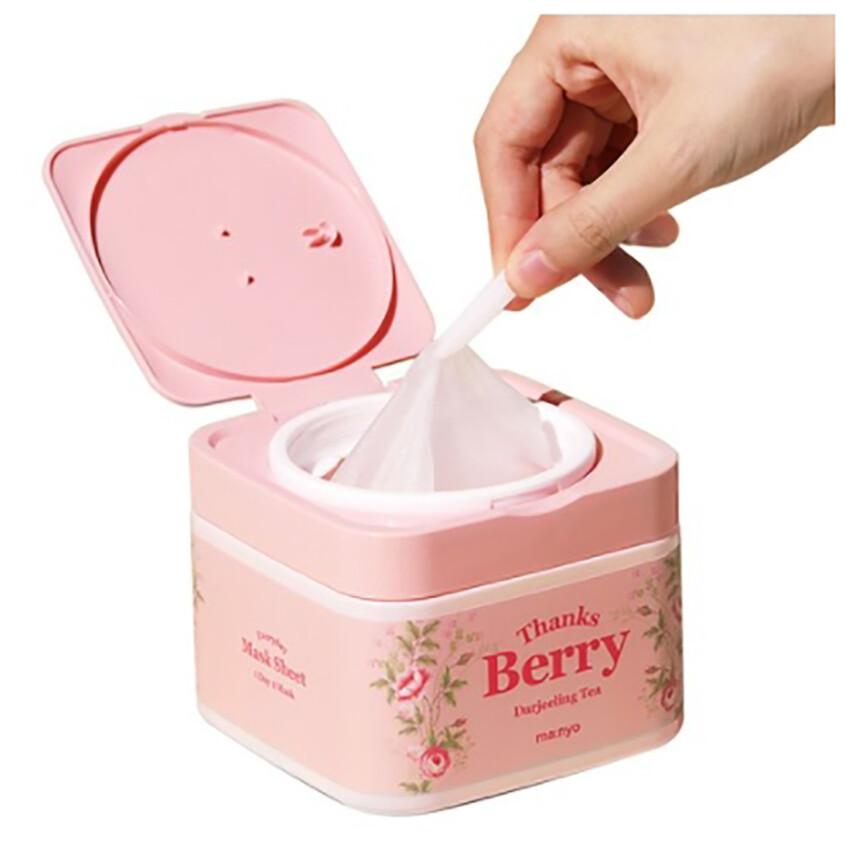 [MANYO FACTORY] Маска-лист с чаем Дарджилинг и зеленым чаем - 1 шт. (30шт)/ Увлажняющий, Корейская косметика, Kbeauty