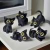 3D Printed Big Eye Cute Cat Figurines Desk Decoration Crafts Home Decor Kawaii Kitten Collectible Miniatures Birthday Party Gift