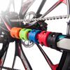 4PCS Bike Chain Protection Cover Rear Fork Front Fork Silicone Protective Ring Mountain Bike Equipment