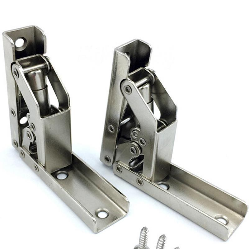 Складывающиеся заклепки из холоднокатаной стали с винтами Фурнитура для шкафов Мебельная петля Дверь шкафа Без сверления