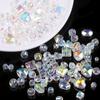 Various Shapes Crystal Beads Shining Transparent Glass Beads For Jewelry Making DIY Bracelet Necklace Earring