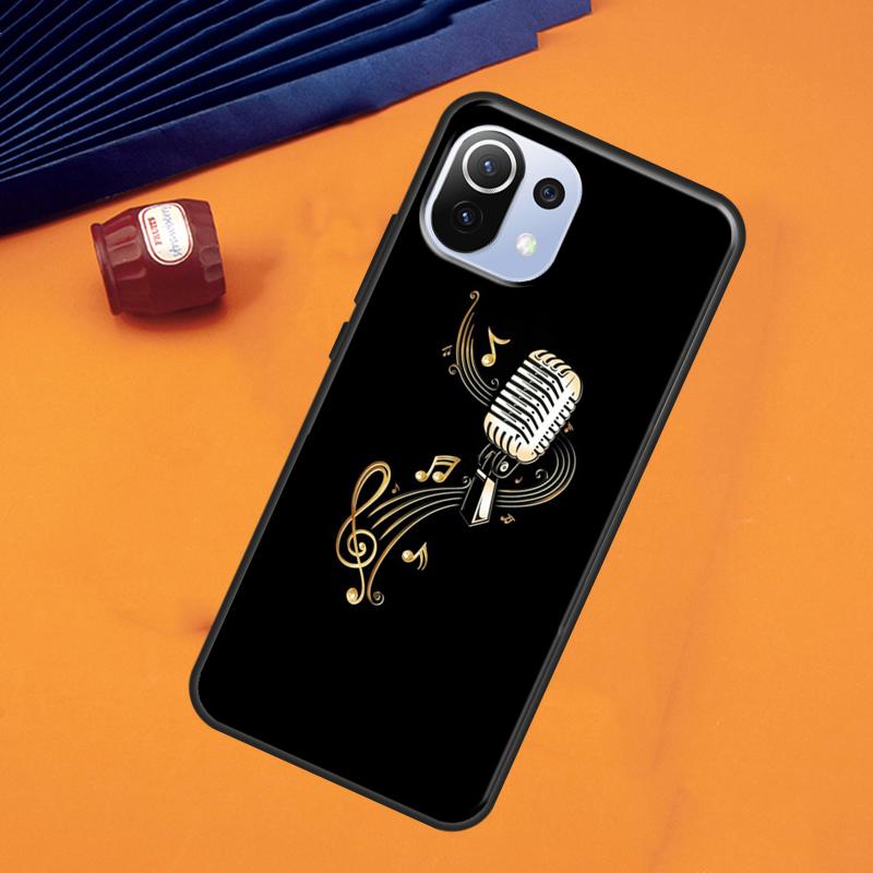 Чехол с нотами для POCO F5 X3 X5 Pro F3 F4 X4 GT M5s C40 Чехол для Xiaomi 13 11T 12T Pro 12 Lite 12X