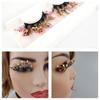 False Eyelashes Party Luminous Eyelashes Glitter Colored Eyelashes Lashes Extension Fake Eyelashes