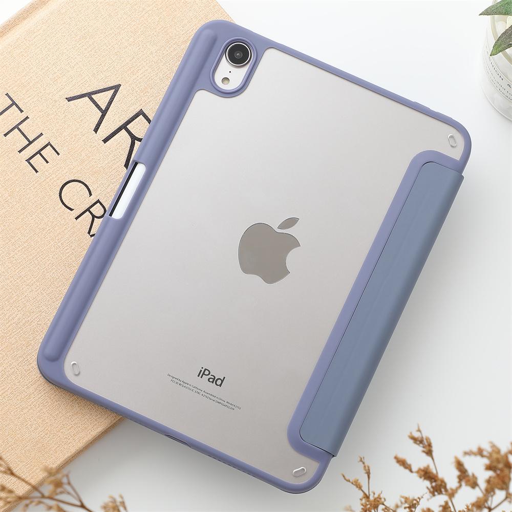 Жесткий кожаный чехол для iPad 9-го, 10-го поколения Pro 11 12,9, прозрачный чехол-держатель для карандашей для iPad Air 5 4 10,2, чехол для iPad Mini 6