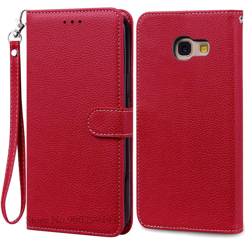 For Samsung Galaxy A7 2017 Case Galaxy A 7 2017 Leather Flip Wallet Case For Samsung Galaxy A7 2017 SM-A720F Phone Case Fundas