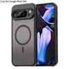 Роскошный Матовый Прозрачный Чехол для Google Pixel 10 9 Pro XL Магнитная Беспроводная Зарядка Чехол для Google 10 9 Pro 9A 10A Funda
