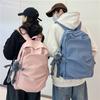 Школьная сумка Минималистичный стиль школьной сумки Для студенток Простая, модная и свежая Рюкзак большой вместимости Универсальный для средней школы