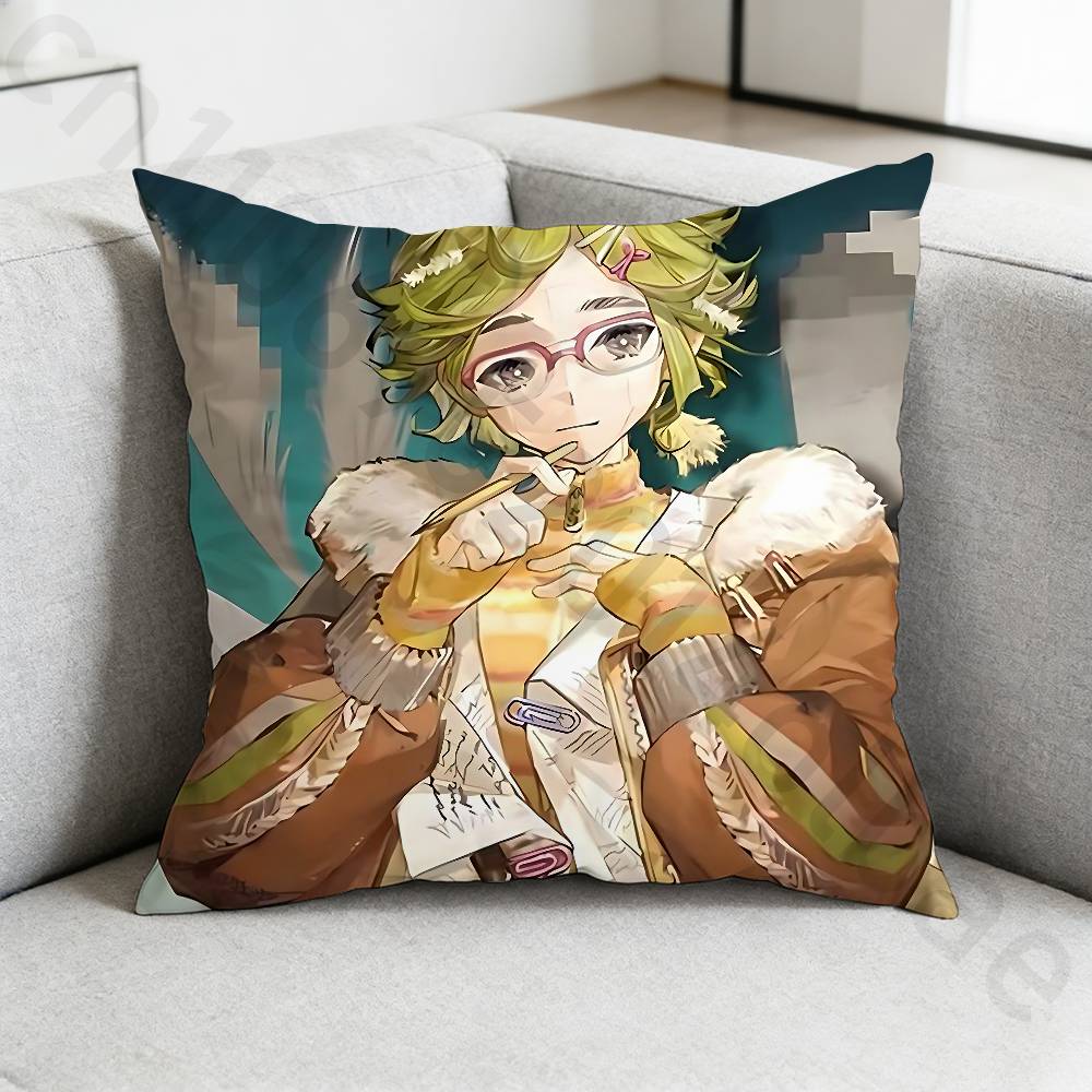 RReverse 1999 Game Pillow Case Square DoubleSided Printing Short Plush Sofa Cushion Cover Bedroom Bedside Pillow