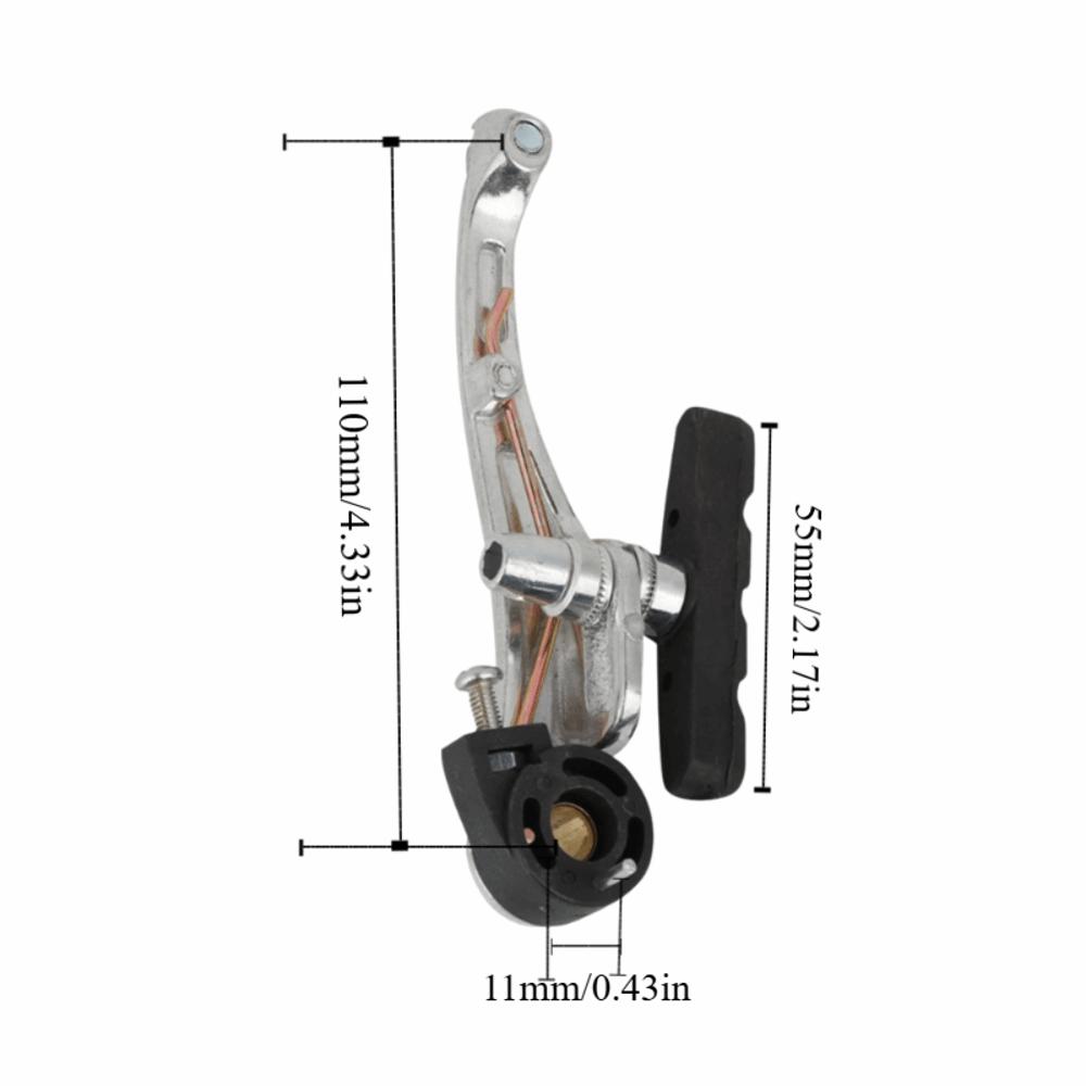1 Pair  Easy To Install Bicycle Brake Set Aluminium Alloy Brake Lever Kit  Bicycle Replacement