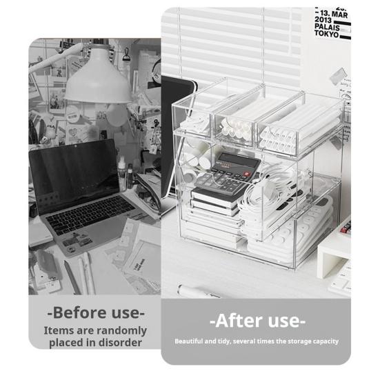 Органайзер для солнцезащитных очков, вместимость слоев, прозрачный дизайн, прочный, выдерживающий нагрузку, штабелируемый, органайзер для хранения очков