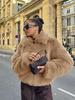 Autumn and winter new artificial fur short coat fur jacket European and American fox hair women's clothing