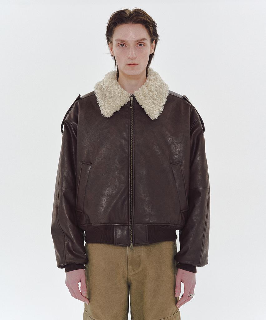 Mmic Pilot Jacket (Brown)