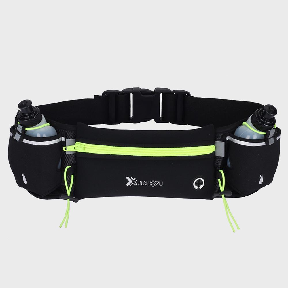 Waist Bag Running Belt with Water Bottles Phone Bag Waterproof for Sport Fitness