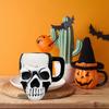Кружка-череп Викинг Питьевая чаша Полимерная пивная кружка Чашка для кофе и чая Хэллоуин Украшение