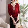 XUEXI Women's Rhinestone Embellished Sweater