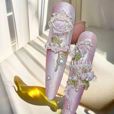 1 шт. 3D силиконовая форма "Змеиная кость" для нейл-арта, декоративный DIY дизайн