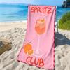 Милое Клубное Полотенце для Ванны Spritz Розовое Большое Пляжное Полотенце 70x140см Тропический Летний Курорт Отпуск Бассейн Подарок