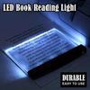 Flat Night Vision Reading Lamp Book Led Light Panel Fixture Light Portable Led Reading Battery Powered Night For Reading Battery