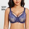Sexy Lace Bras for Women Push Up Bra Plus Size Underwire Brassiere Intimate Ladies Lingerie 34 To 52