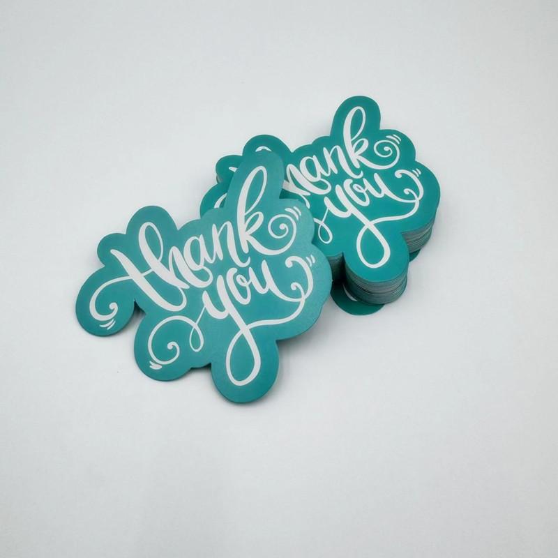 50pcs Unique Thank You Cards Business Greeting Cards Notes Decorative Stationery Festival Thank You Cards for Small Business