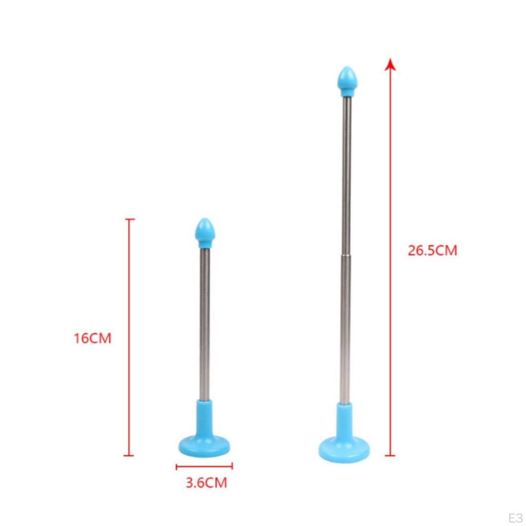 Retractable Alignment Tool with Base | Telescopic, Alignment, for Putting Green Blue