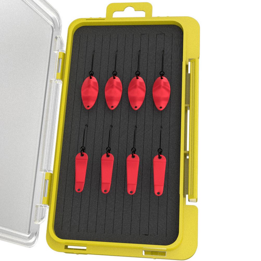 Портативные коробки для рыболовных снастей Водонепроницаемые универсальные коробки для приманок и крючков Ударопрочные регулируемые перегородки Аксессуары для рыболовных снастей