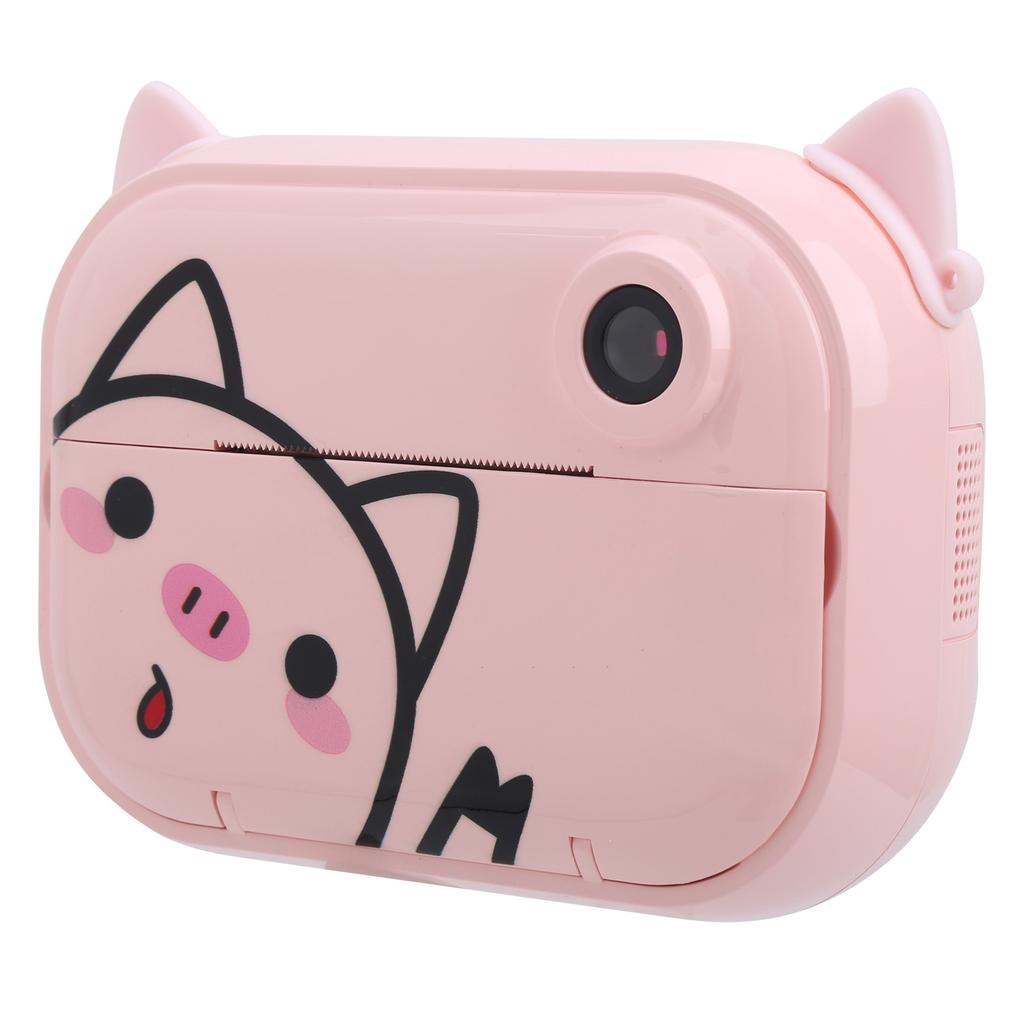 12MP Children Print Camera Instant Thermal Black and White Printing WIFI Cam for Over 3 Years