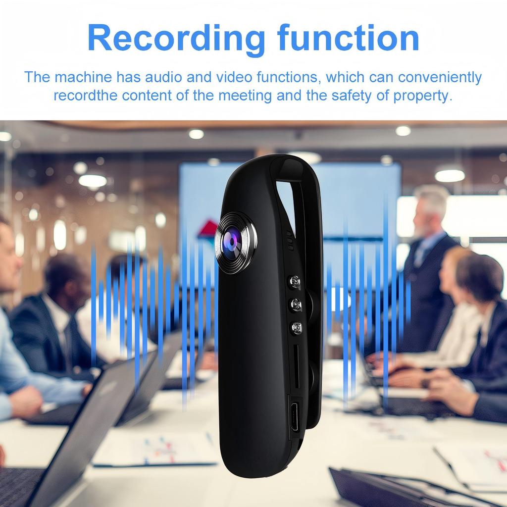 Новый HD 1080P Micro Cam карманный видеорегистратор портативный микро видеокамера обнаружения движения для спорта на открытом воздухе интервью класс встречи