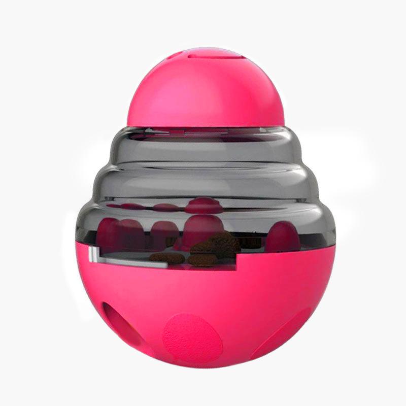 Игрушка для домашних животных Tumbler Wobble Товары для домашних животных для собак и кошек Устойчивая к укусам катящаяся головоломка с мячом Игрушка для домашних животных для собак Медленная кормушка Текучая еда Интерактивные аксессуары