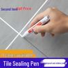 Tile & Grout Color Repair Pen - Quick-Drying Touch-Up Tool for Floors and Furniture