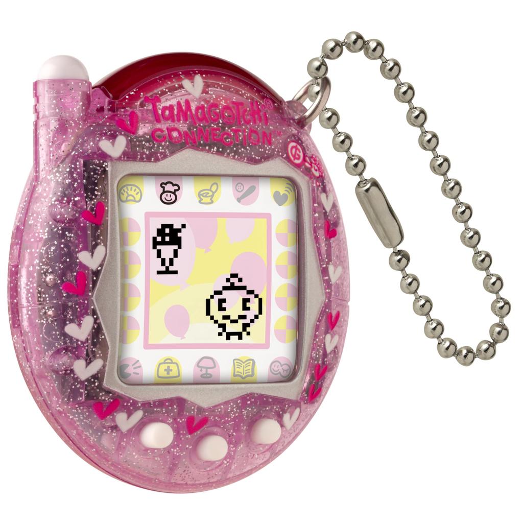 Tamagotchi Соединение Розовый - Блестки.