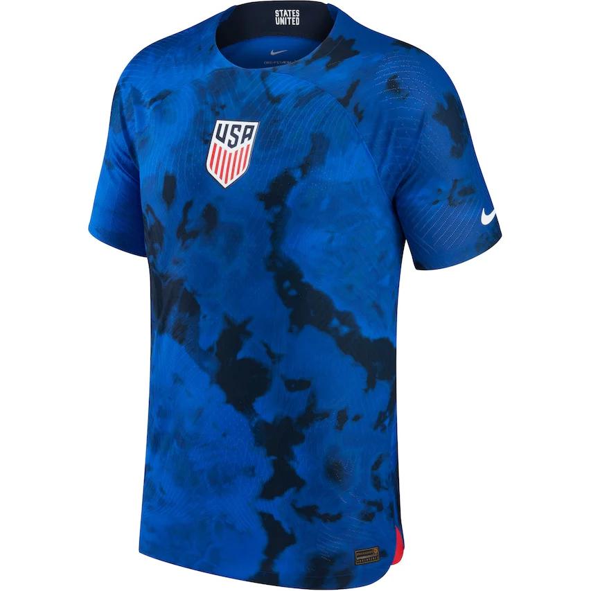 Nike Мужские синие футбольные майки умеренного прямого кроя DN0637-453