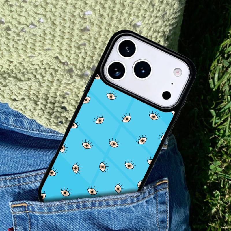 Чехол для телефона с коллажем «Сглаз» Совместим с для IPhone 17air 16e 15 14 13 12 11Pro Max 17 Air