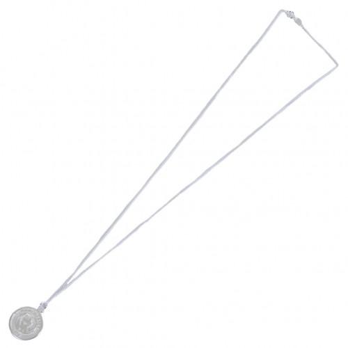 Ожерелье и кулон с серебряной росписью «Манчестер Сити»