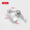 Zinc Alloy Cabinet Door Padlock Keyless Mechanical Door Lock New Furniture Padlock  Cabinet Mailbox