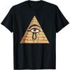 Ancient Egyptian Eye Horus- Egyptian Pyramid - Pyramid Horus T-Shirt