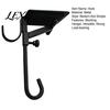 Sturdy Christmas Hanger Garland Stocking Hanger, Adjustable No Drilling Hook, Indoor Hanging Solution Heavy Duty Metal Wreath Holder for Fireplace