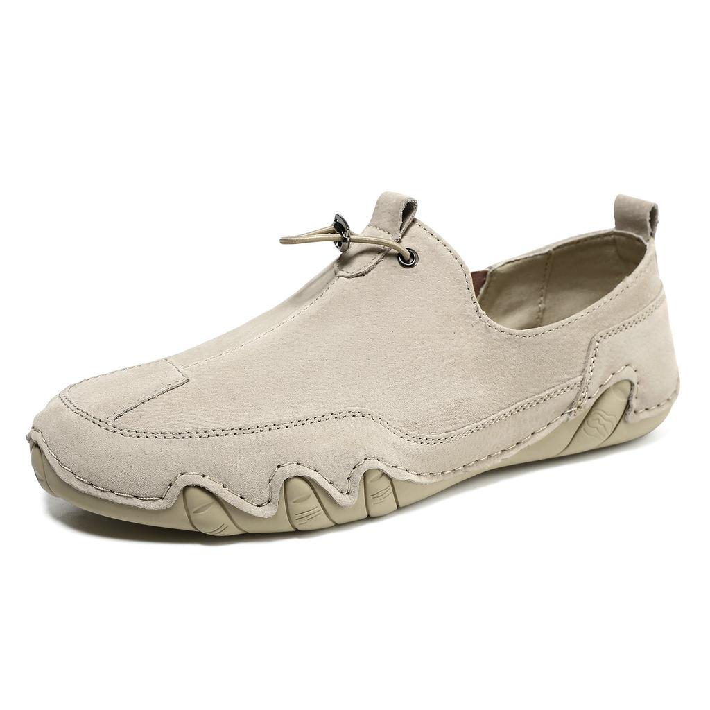 Octopus Independent Station Large Size Men's Shoes Leather Men's Trend Shoes Doudou Shoes Men's Lazy Shoes Low Top Casual Shoes