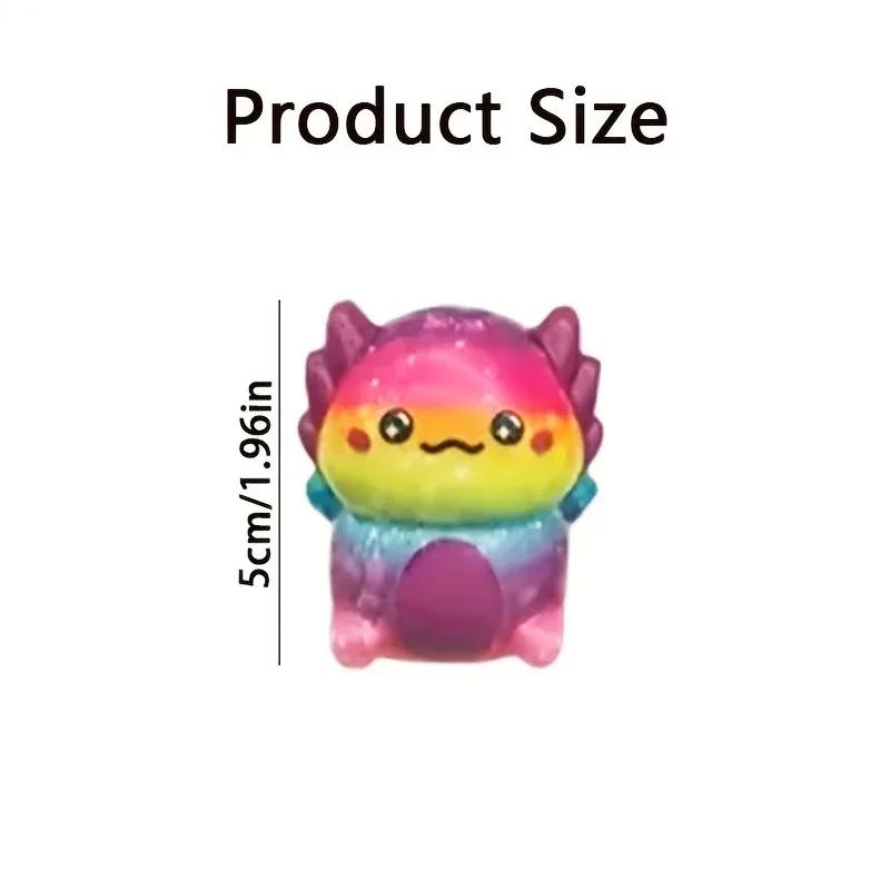 12/24 шт. Детские Взрослые Мини Каваий Тритон Милые Игрушки-Антистресс для Сжимания Случайная Игрушка с Медленным Подъемом Карнавальный Подарок на Вечеринку